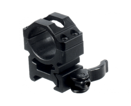 Кольца Leapers UTG 25,4 мм быстросъемные на Weaver/Picatinny высокие с рычажным зажимом