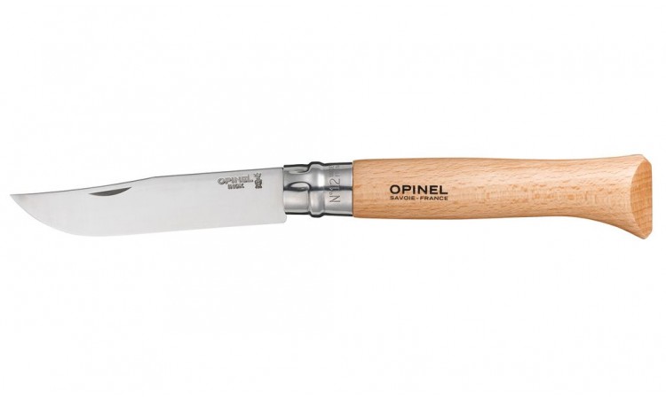 Нож Opinel n° 12 inox, нержавеющая сталь 
