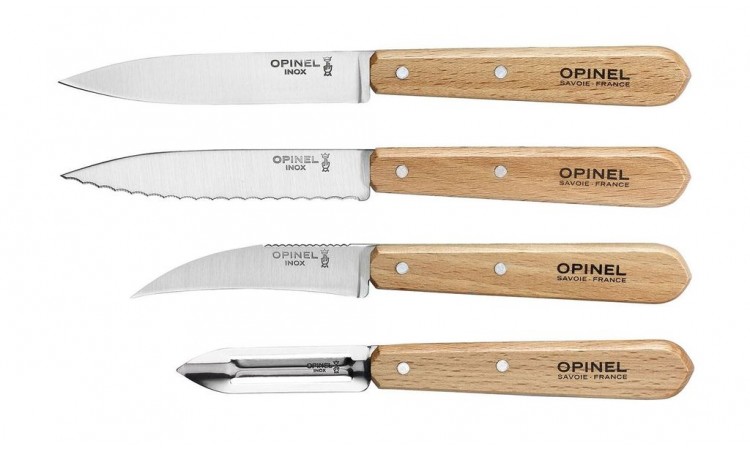 Набор столовых ножей Opinel "Les Essentiels" рукоять бук