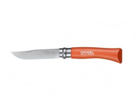 Нож Opinel серии COLORED TRADITION N°07 рукоять - оранжевая 