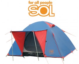 Палатка 2х местная Sol Wonder 2