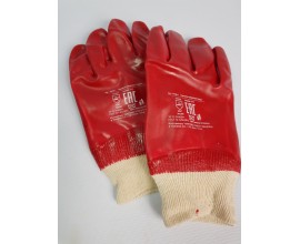 Перчатки защитные «Гранат» с полным ПВХ-покрытием